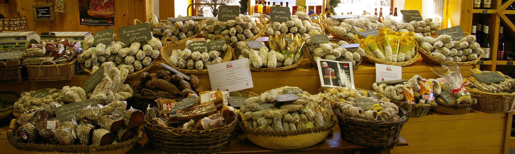 Charcuterie à Samoëns